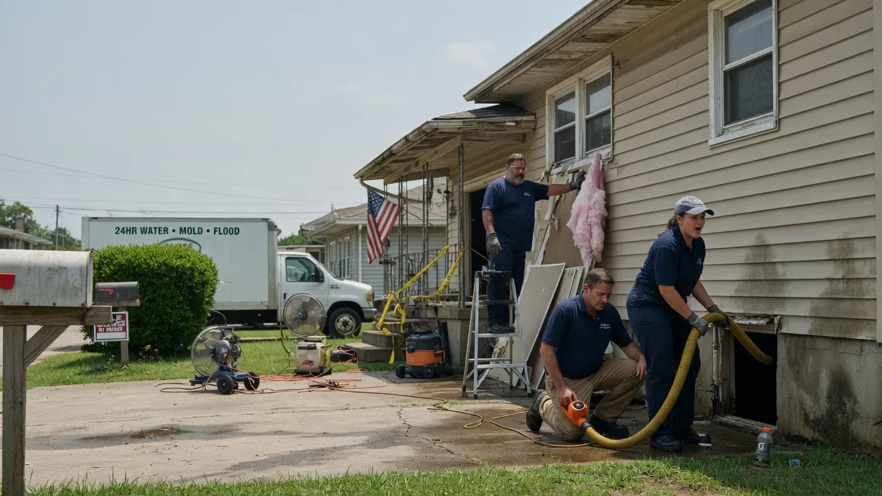 Water Damage Repair in Tower Hill, IL near me